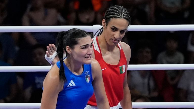 Female Olympic Boxer Apologizes to Male Boxer