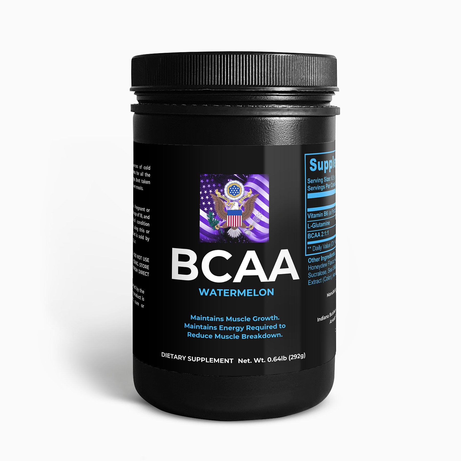 Constitutes - Branch Chain Amino Acids. Watermelon. A Powerful Blend of Branch Chain Amino Acids with Glutamine to Enhance Lean Muscle, Fuel Your Workouts, & Aid in Recovery.