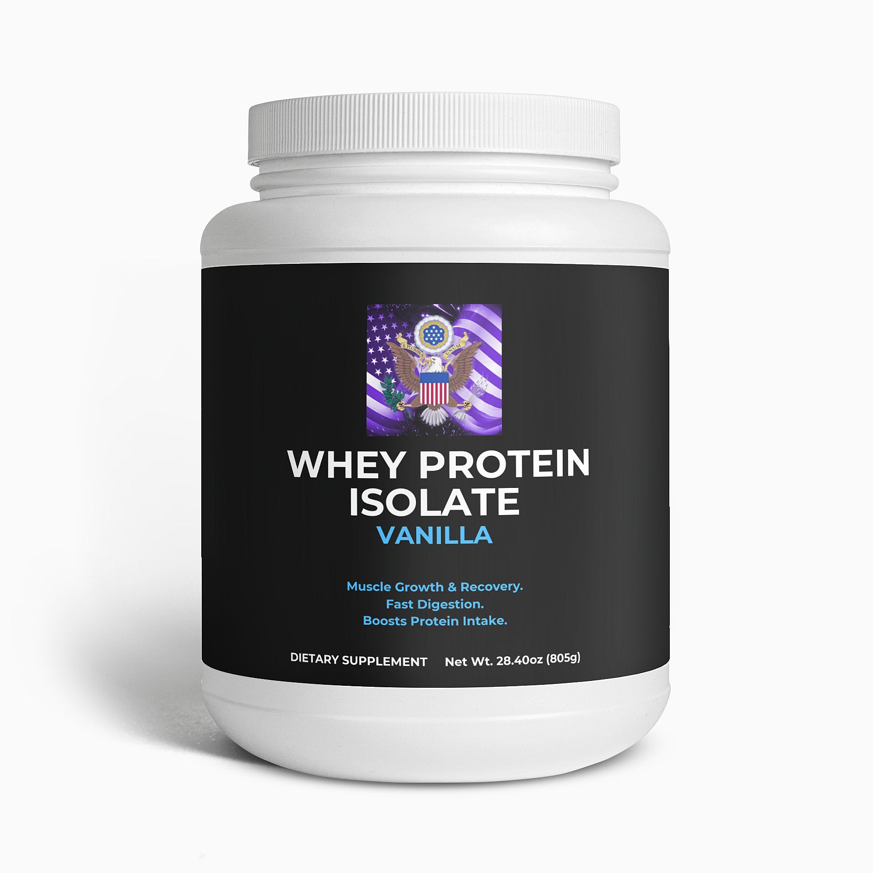 Constitutes - Whey Protein Isolate 2 lbs. Vanilla. 24 Servings of Our Rich, Decadent Chocolate Whey Protein Isolate Delivers The Cleanest & Purest Form of Whey Protein For Muscle Growth & Recovery.