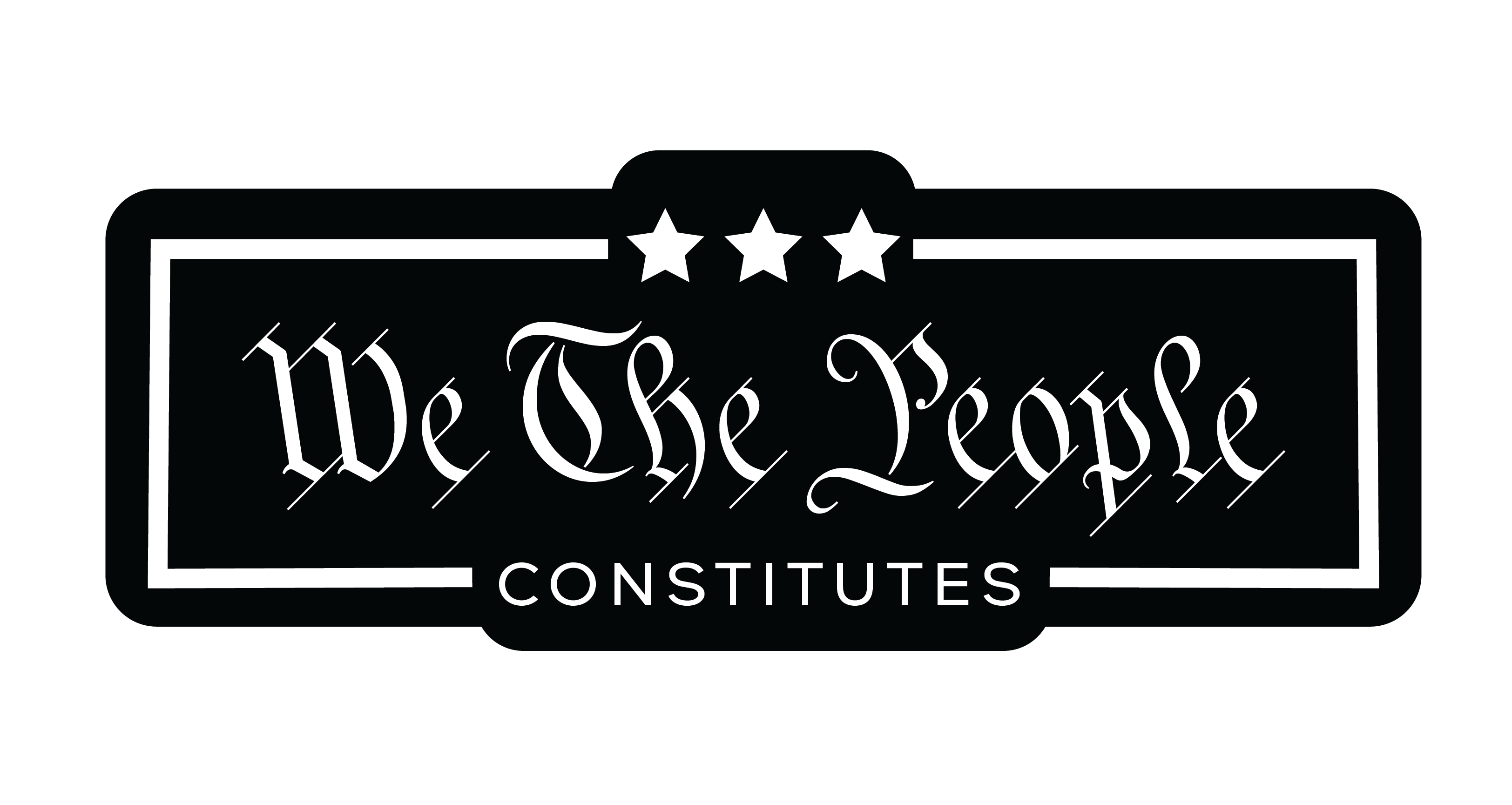 Constitutes - We The People Constitutes Logo. 