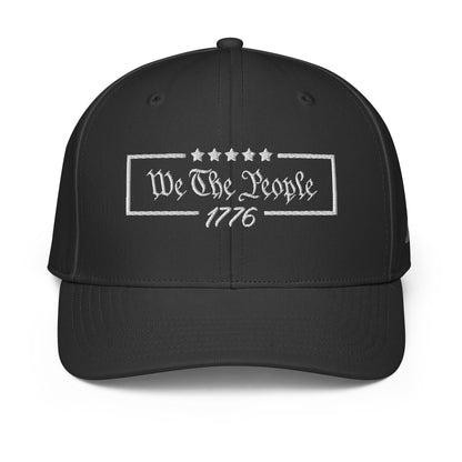 Constitutes - We The People 1776 Political Cap. Jet Black. Individual Rights. Law & Order. Meritocracy.