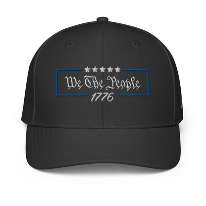 Constitutes - We The People 1776 Political Cap. Jet Black V2. Individual Rights. Law & Order. Meritocracy.