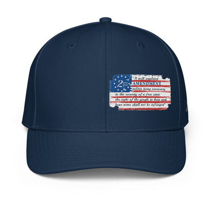 Constitutes - 2A Flag Political Cap. Midnight Navy. Shall Not Be Infringed.