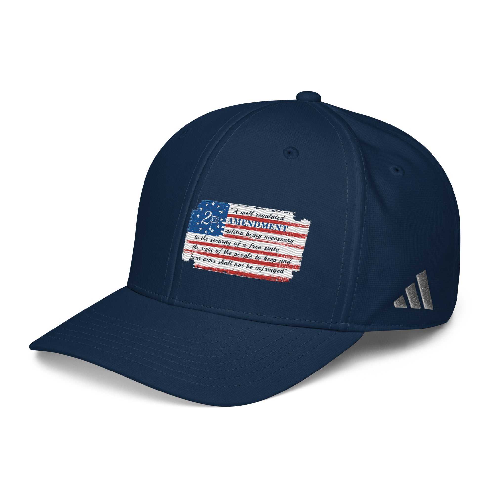 Constitutes - 2A Flag Political Cap. Midnight Navy. Shall Not Be Infringed.