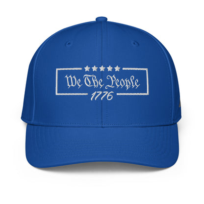 Constitutes - We The People 1776 Political Cap. Royal Blue. Individual Rights. Law & Order. Meritocracy.