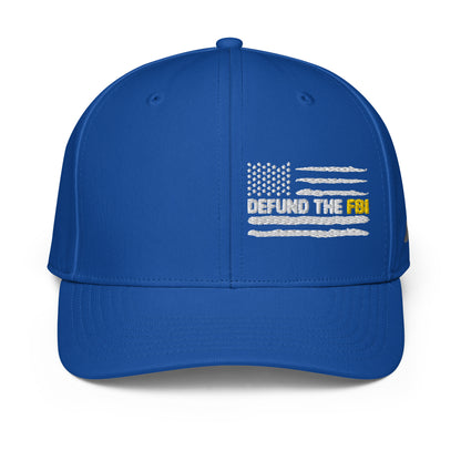 Constitutes - Defund The FBI Political Cap. Royal Blue. Corrupt Enforcement. Abuse of Power. False Flag Operations.