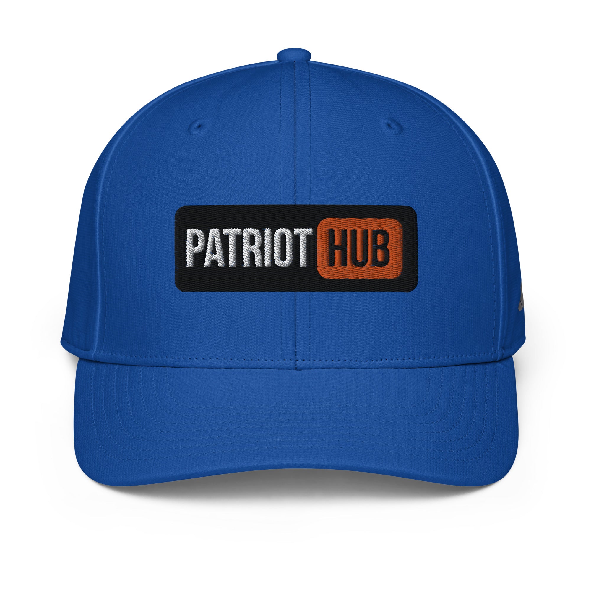 Constitutes - Patriot Hub Political Cap. Royal Blue. Censor-Free. Disinformation-Free. Mandate-Free.