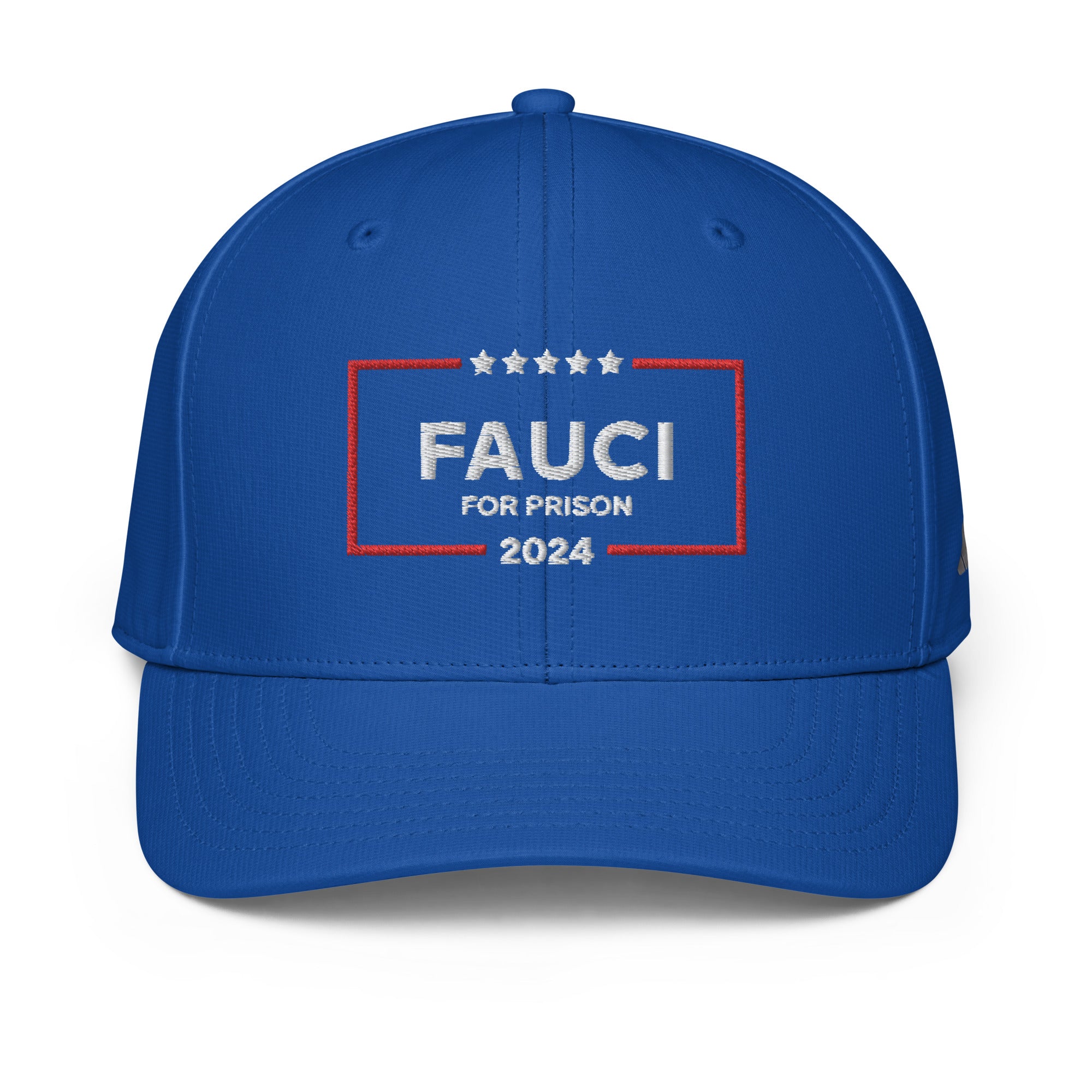 Constitutes - Fauci For Prison Political Cap. Royal Blue. UnConstitutional Mandates. Legal Warfare. Uninformed Consent.