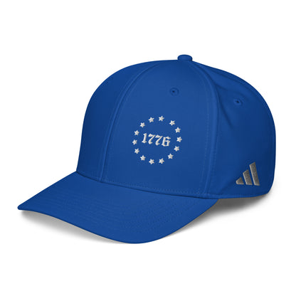 Constitutes - 1776 Political Cap. Royal Blue. Sic Semper Tyrannis.