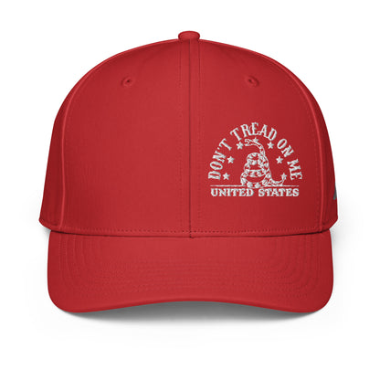 Constitutes - Don’t Tread On Me. MAGA Red Political Cap. Give Me Liberty or Give Me Death.