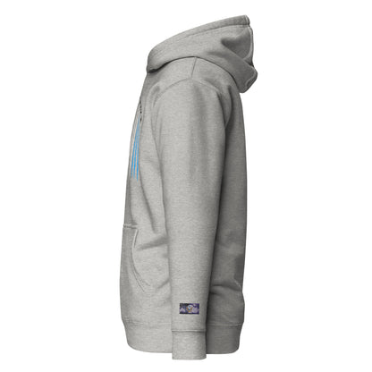 Constitutes - Air Force Political Hoodie. Sterling Gray. Air Superiority. Team Superiority. Moral Superiority.