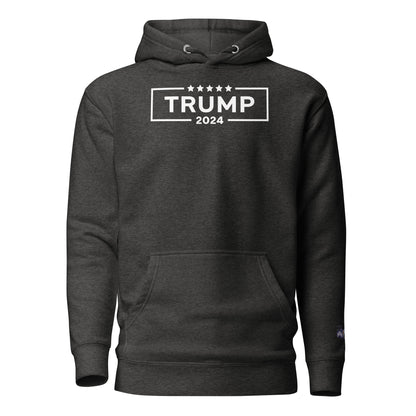 Constitutes - 2024 Trump Political Hoodie. Charcoal. Convicted Felon. OutLaw. Anti-Establishment.