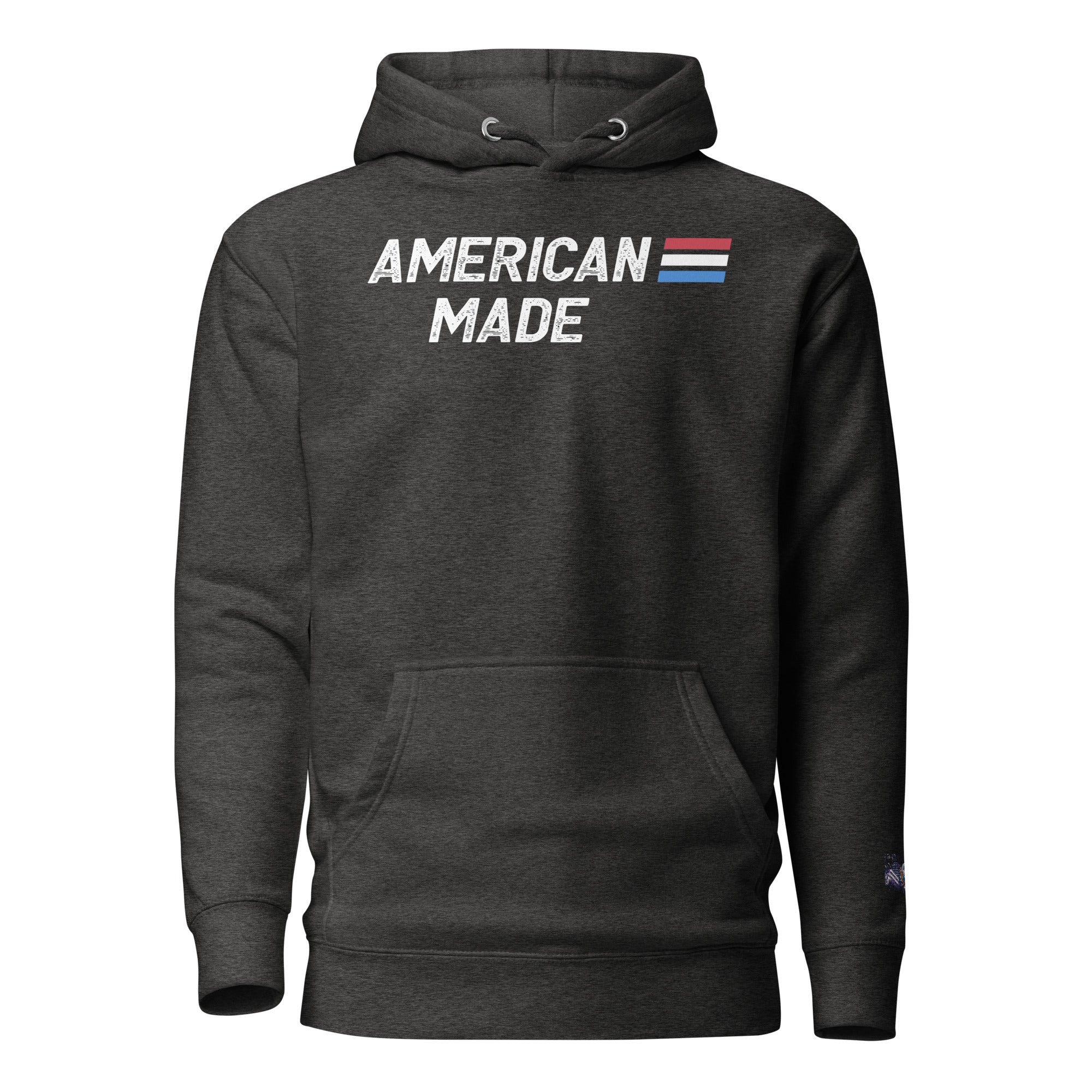 Constitutes - American Made Political Hoodie. Charcoal. Built Tough. Built to Last. Built with Honor.