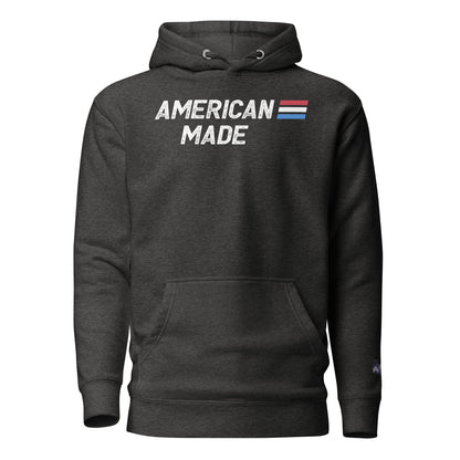 Constitutes - American Made Political Hoodie. Charcoal. Built Tough. Built to Last. Built with Honor.