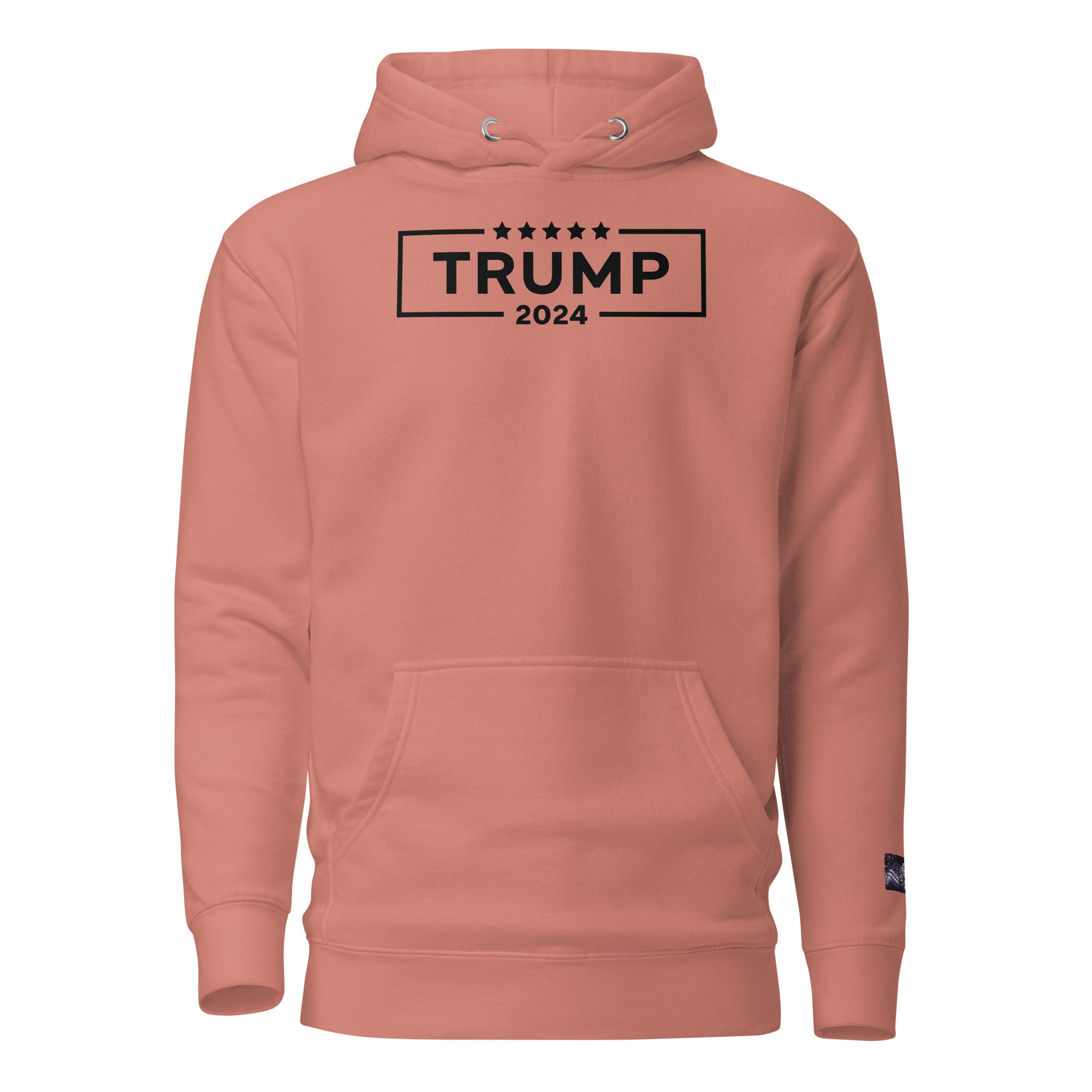 Constitutes - 2024 Trump Political Hoodie. Rust. Convicted Felon. OutLaw. Anti-Establishment.