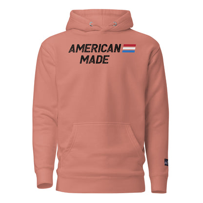 Constitutes - American Made Political Hoodie. Rust. Built Tough. Built to Last. Built with Honor.