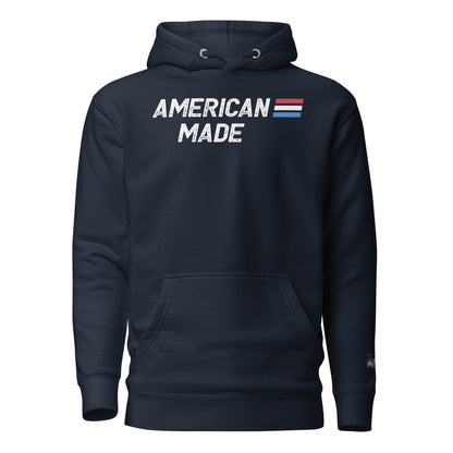 Constitutes - American Made Political Hoodie. Midnight Navy. Built Tough. Built to Last. Built with Honor.