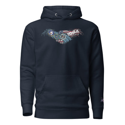 Constitutes - Deep State Political Hoodie. Midnight Navy. Administrative State. Forever Bureaucracy. The Establishment.