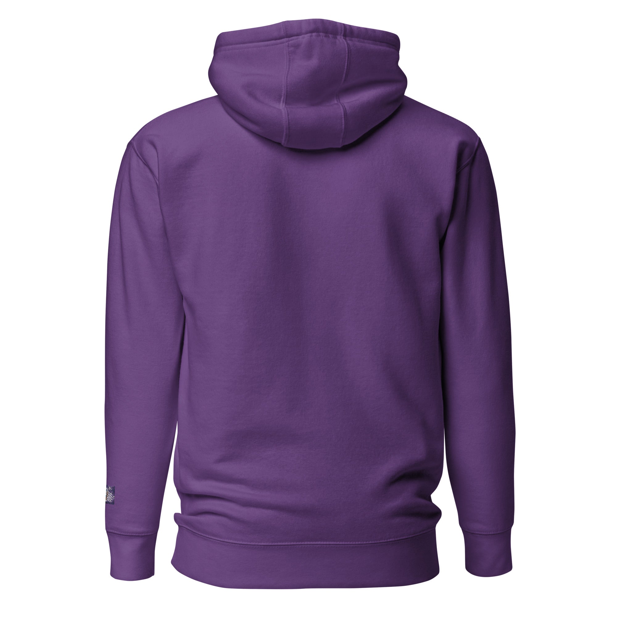 Constitutes - 1776 Political Hoodie. Purple. Sic Semper Tyrannis.