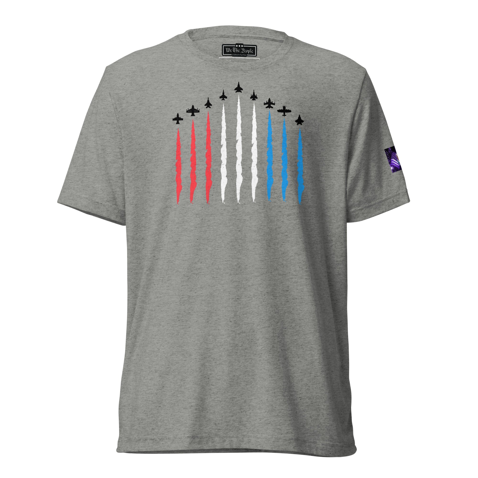 Constitutes - Air Force Political Shirt. Sterling Gray. Air Superiority. Team Superiority. Moral Superiority.