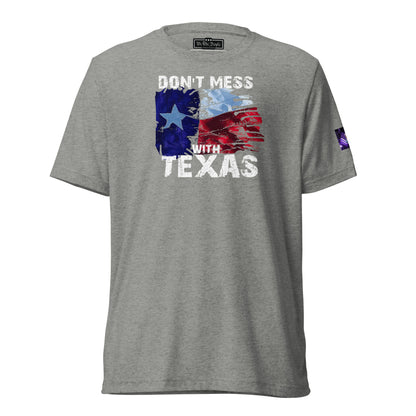 Constitutes - Don't Mess With Texas Political Shirt. Sterling Gray. Lone Star State. Texas Proud. Remember The Alamo.