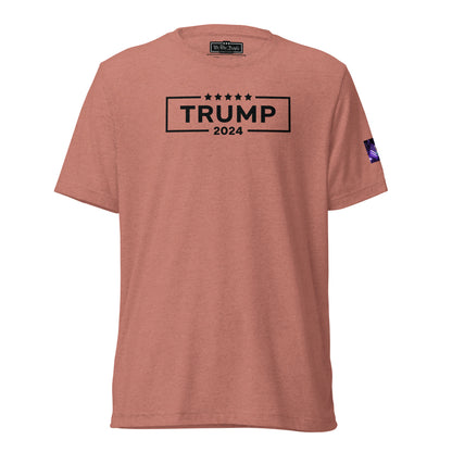 Constitutes - Trump 2024 Political Shirt. Mauve. Convicted Felon. OutLaw. Anti-Establishment.