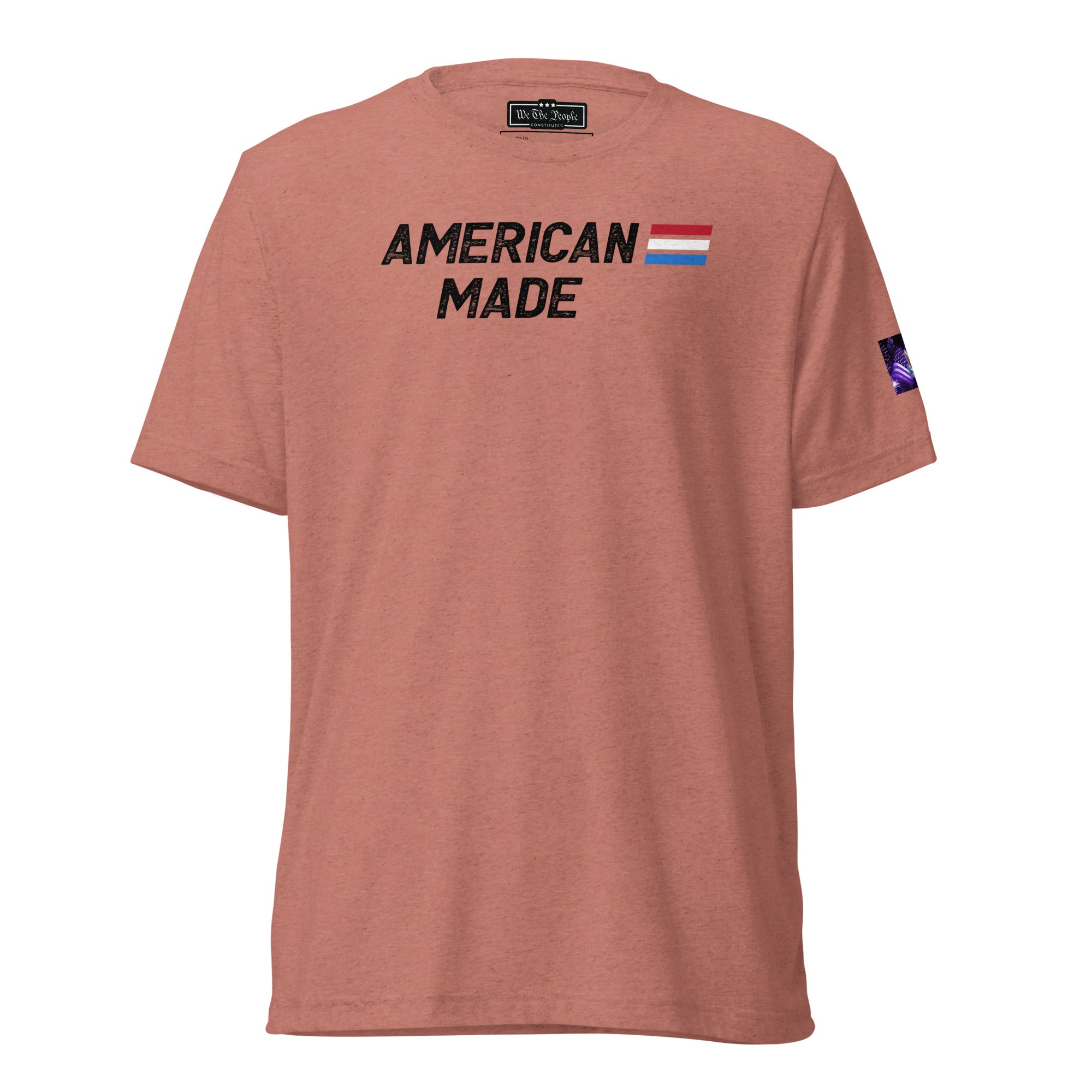 Constitutes - American Made Political Shirt. Mauve. Built Tough. Built to Last. Built with Honor.