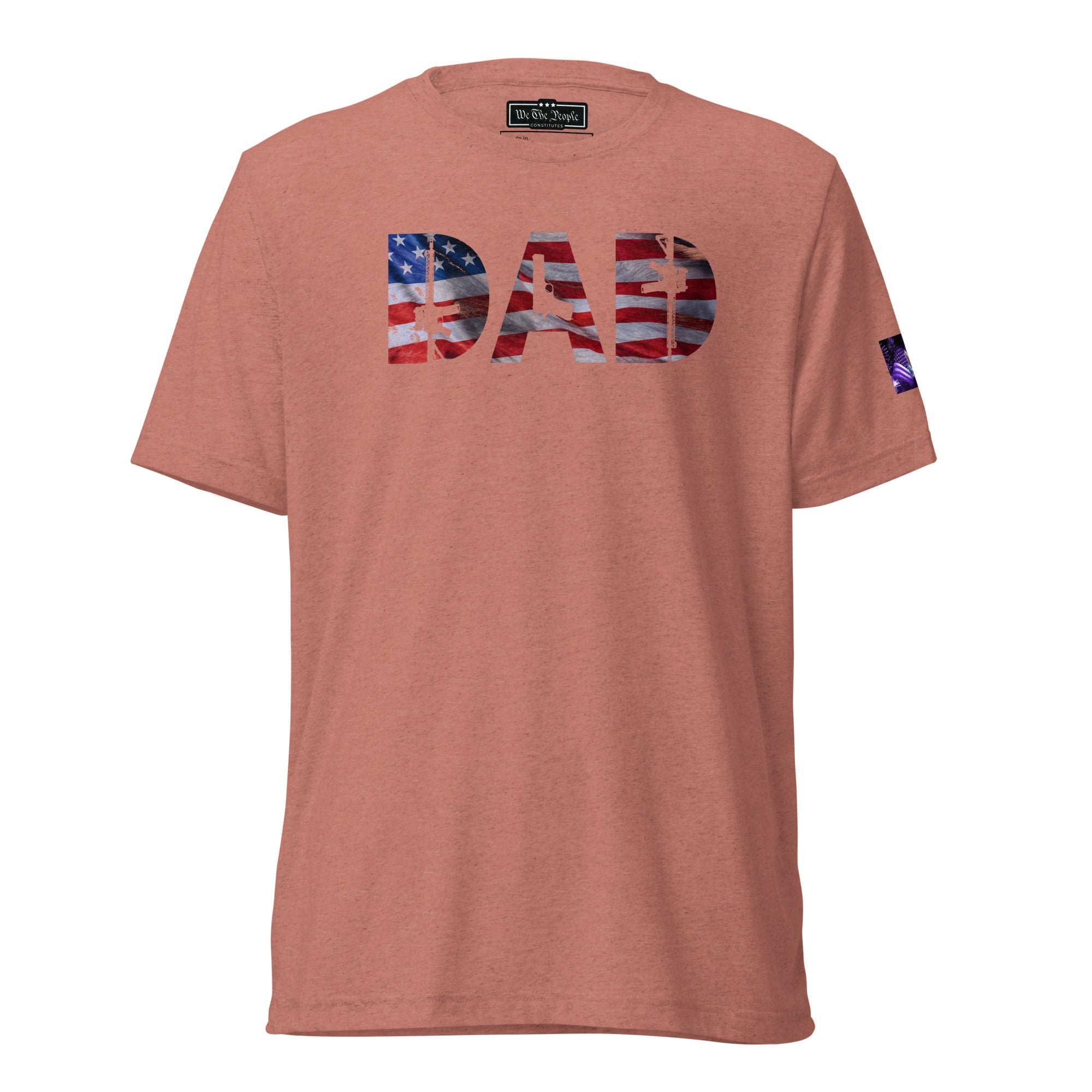 Constitutes - American Dad Political Shirt. Mauve. Duty. Obligation. Authority.