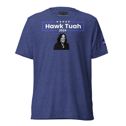 Constitutes - Hawk Tuah. Midnight Navy Political Shirt. Spit On That Thang. 