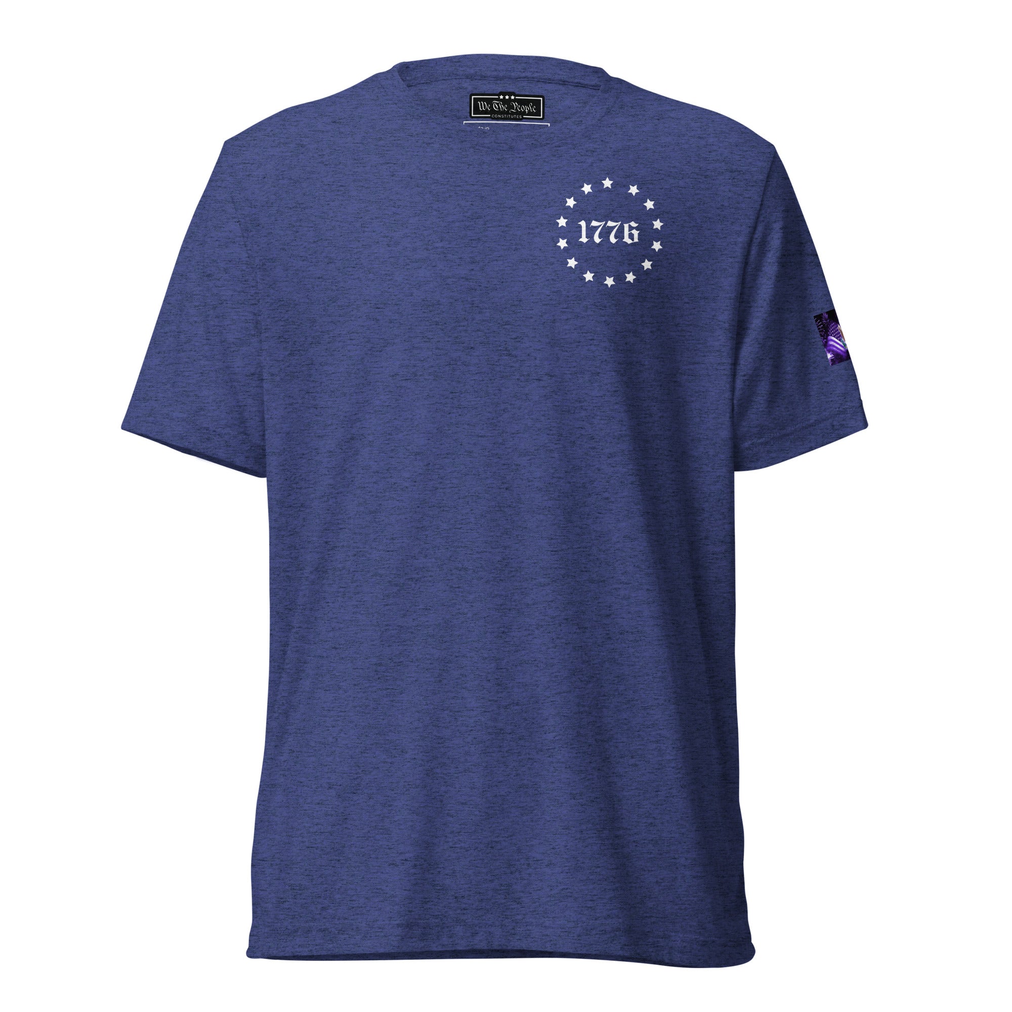 Constitutes - 1776 Political Shirt. Midnight Navy. Sic Semper Tyrannis.