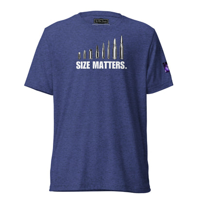 Constitutes - Size Matters Political Shirt. Midnight Navy. The Bigger, The Better.