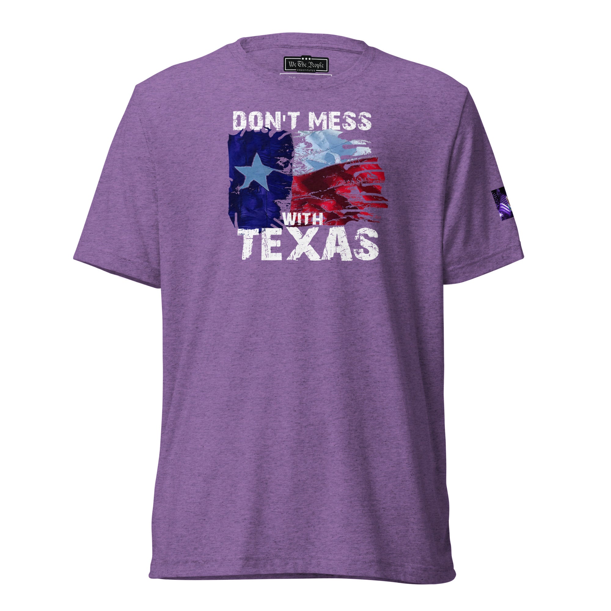 Constitutes - Don't Mess With Texas Political Shirt. Orchid. Lone Star State. Texas Proud. Remember The Alamo.