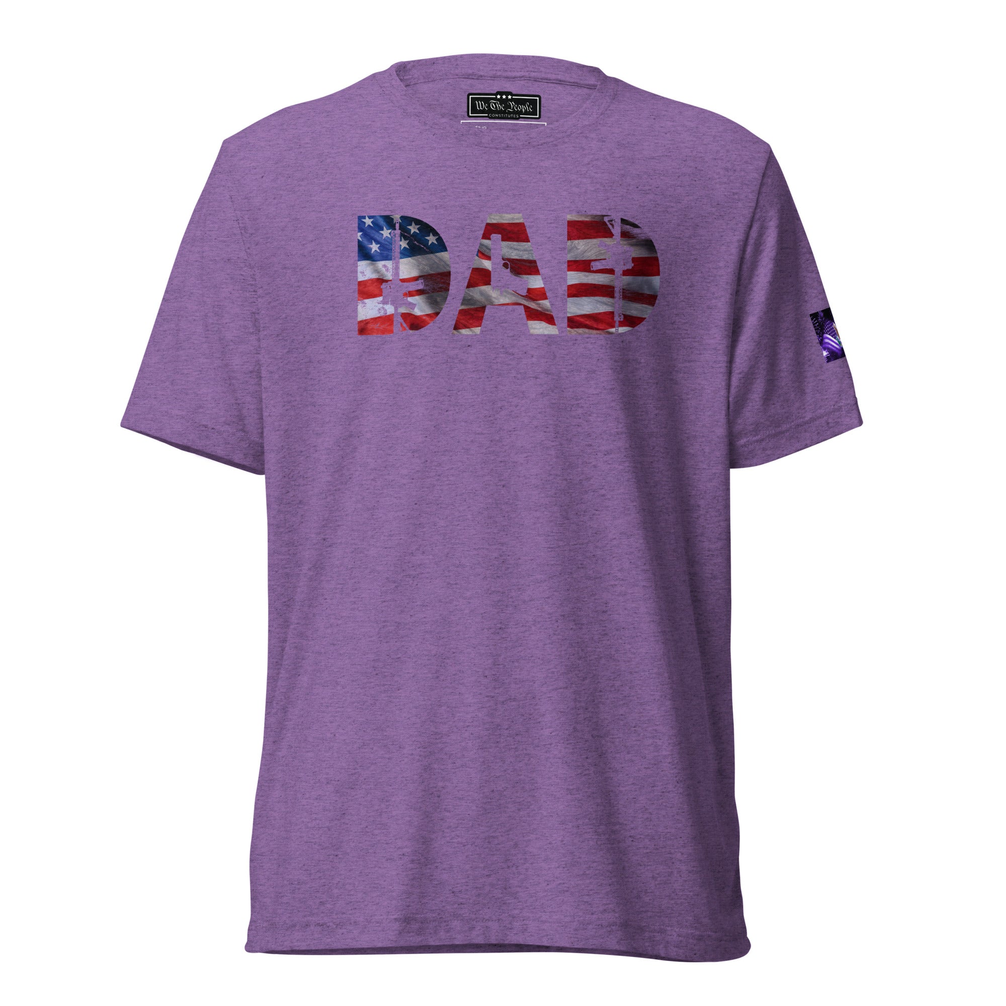 Constitutes - American Dad Political Shirt. Orchid. Duty. Obligation. Authority.