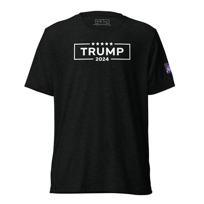 Constitutes - Trump 2024 Political Shirt. Jet Black. Convicted Felon. OutLaw. Anti-Establishment.