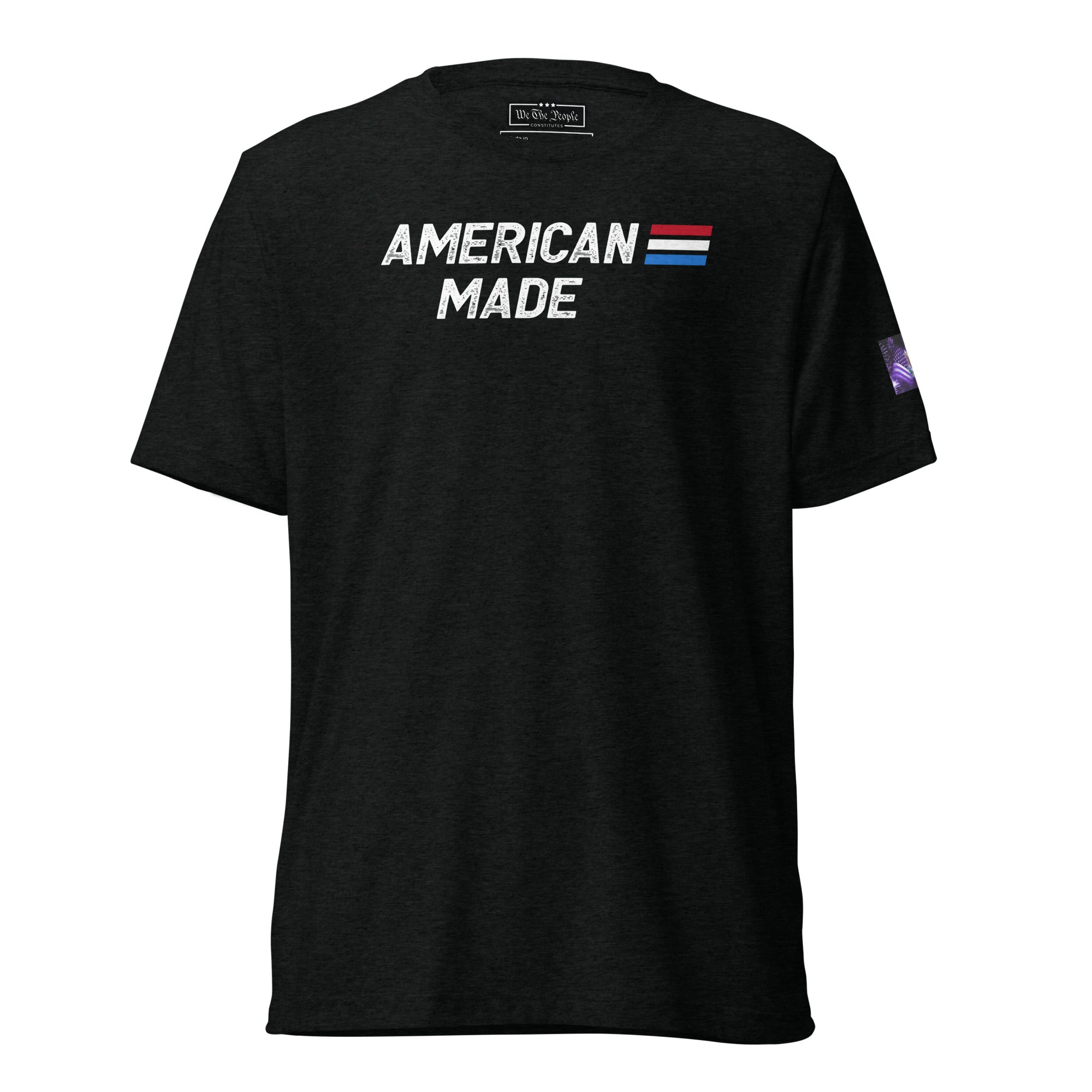 Constitutes - American Made Political Shirt. Jet Black. Built Tough. Built to Last. Built with Honor.