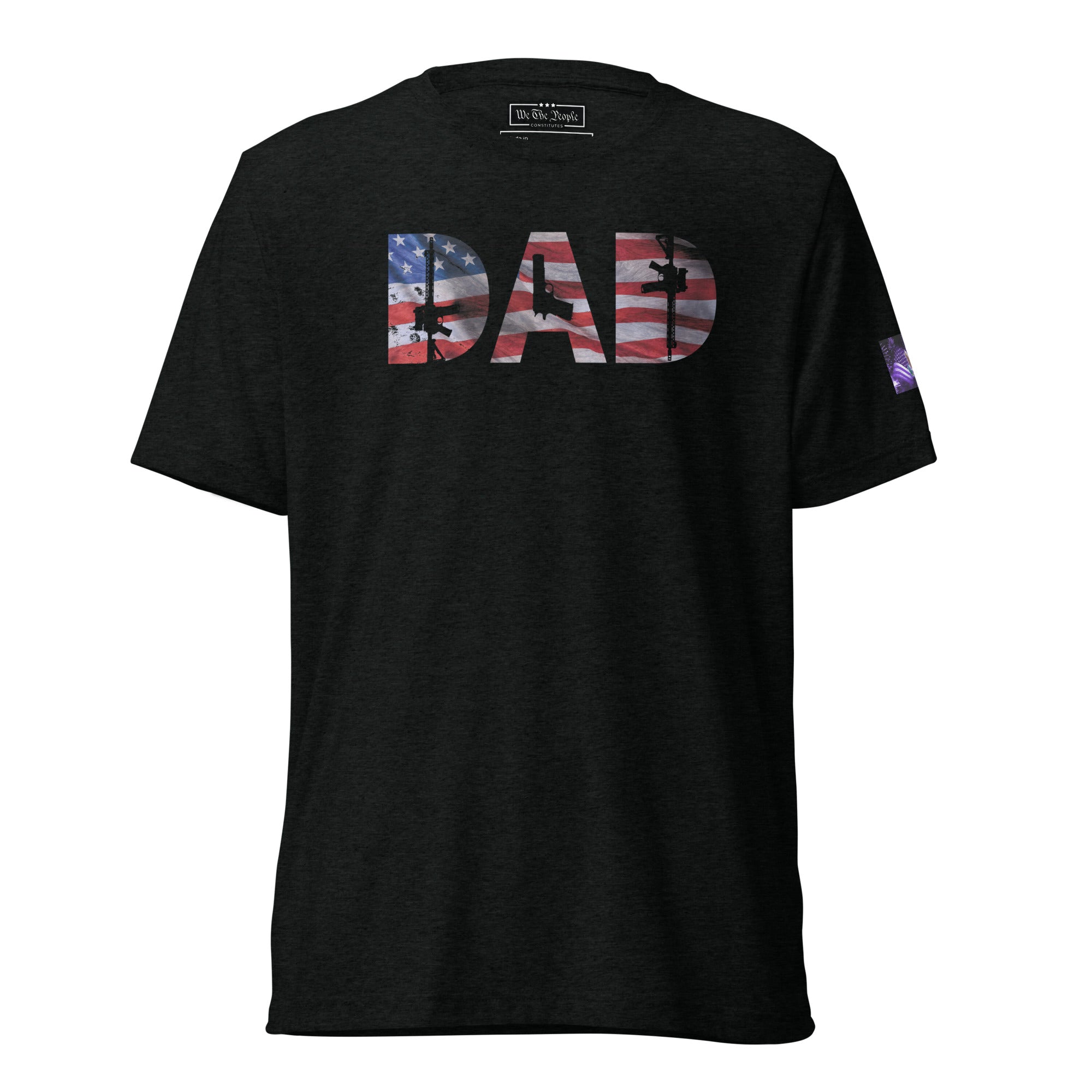 Constitutes - American Dad Political Shirt. Jet Black. Duty. Obligation. Authority.