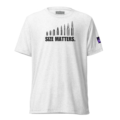 Constitutes - Size Matters Political Shirt. White. The Bigger, The Better.