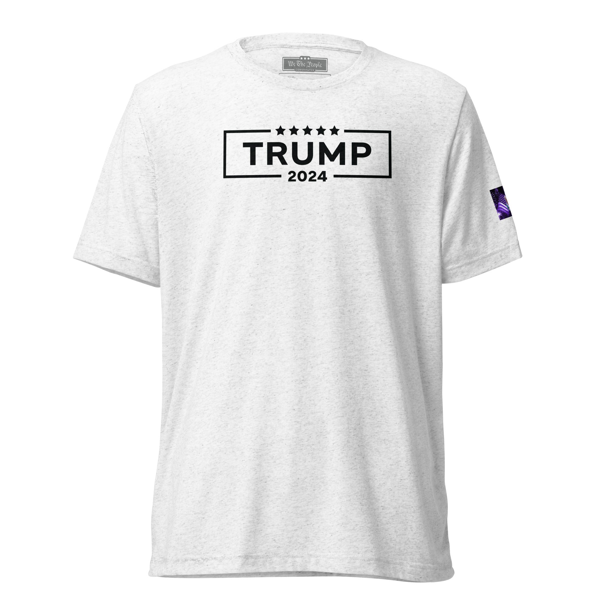 Constitutes - Trump 2024 Political Shirt. White. Convicted Felon. OutLaw. Anti-Establishment.