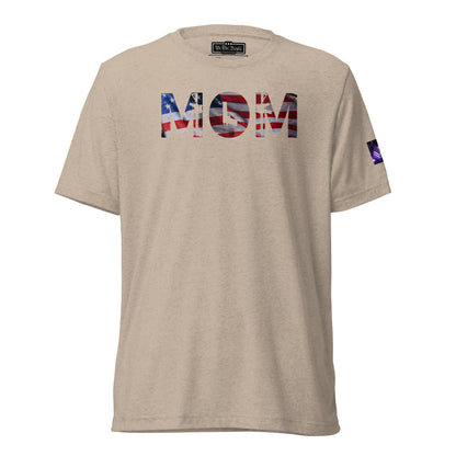 Constitutes - American Mom Political Shirt. Khaki. Bold. Feminine. Traditional.