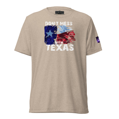 Constitutes - Don't Mess With Texas Political Shirt. Khaki. Lone Star State. Texas Proud. Remember The Alamo.