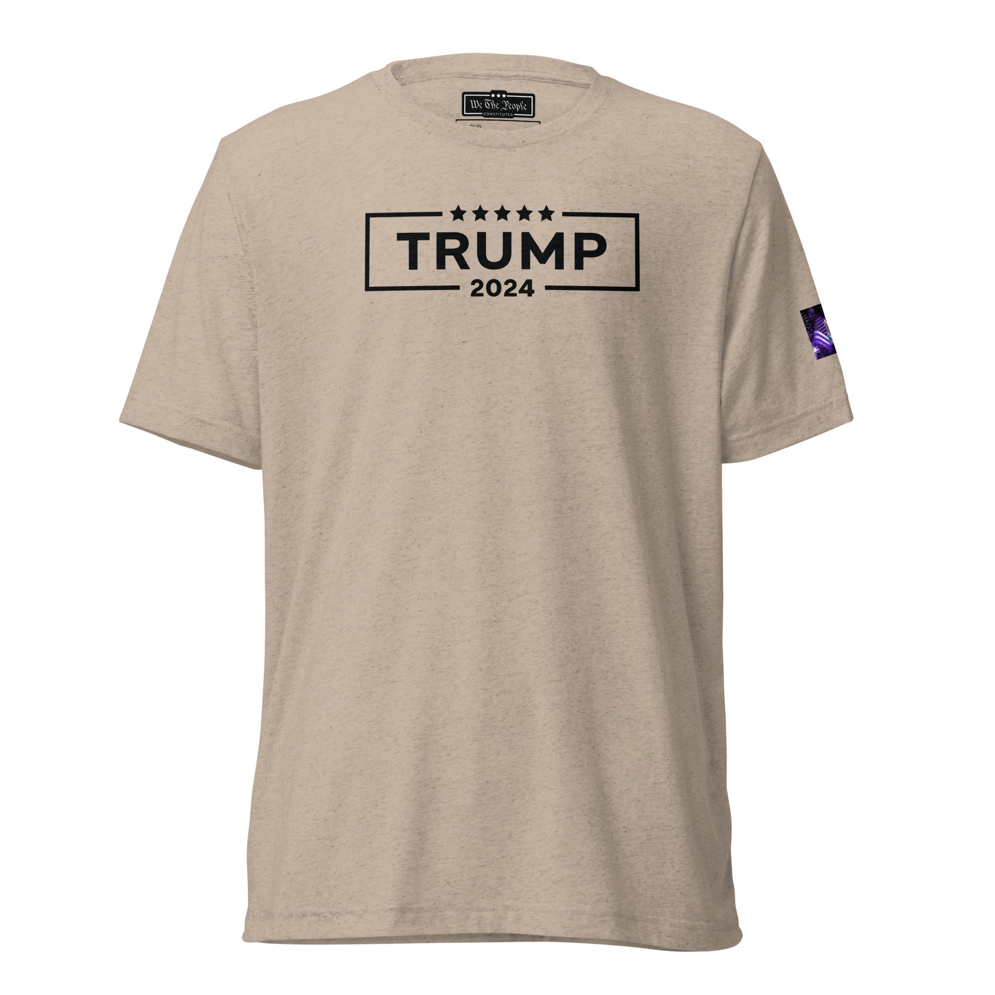 Constitutes - Trump 2024 Political Shirt. Khaki. Convicted Felon. OutLaw. Anti-Establishment.